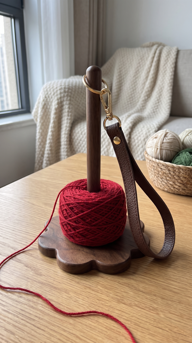 PurlPal Wooden Wrist Yarn Holder